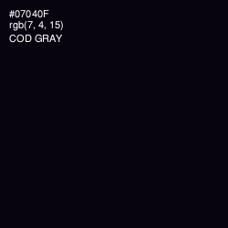 #07040F - Cod Gray Color Image